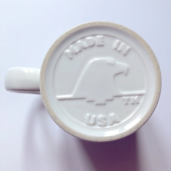 Vintage Coffee Mug Basket Friends Ceramic - Picture 5 of 14